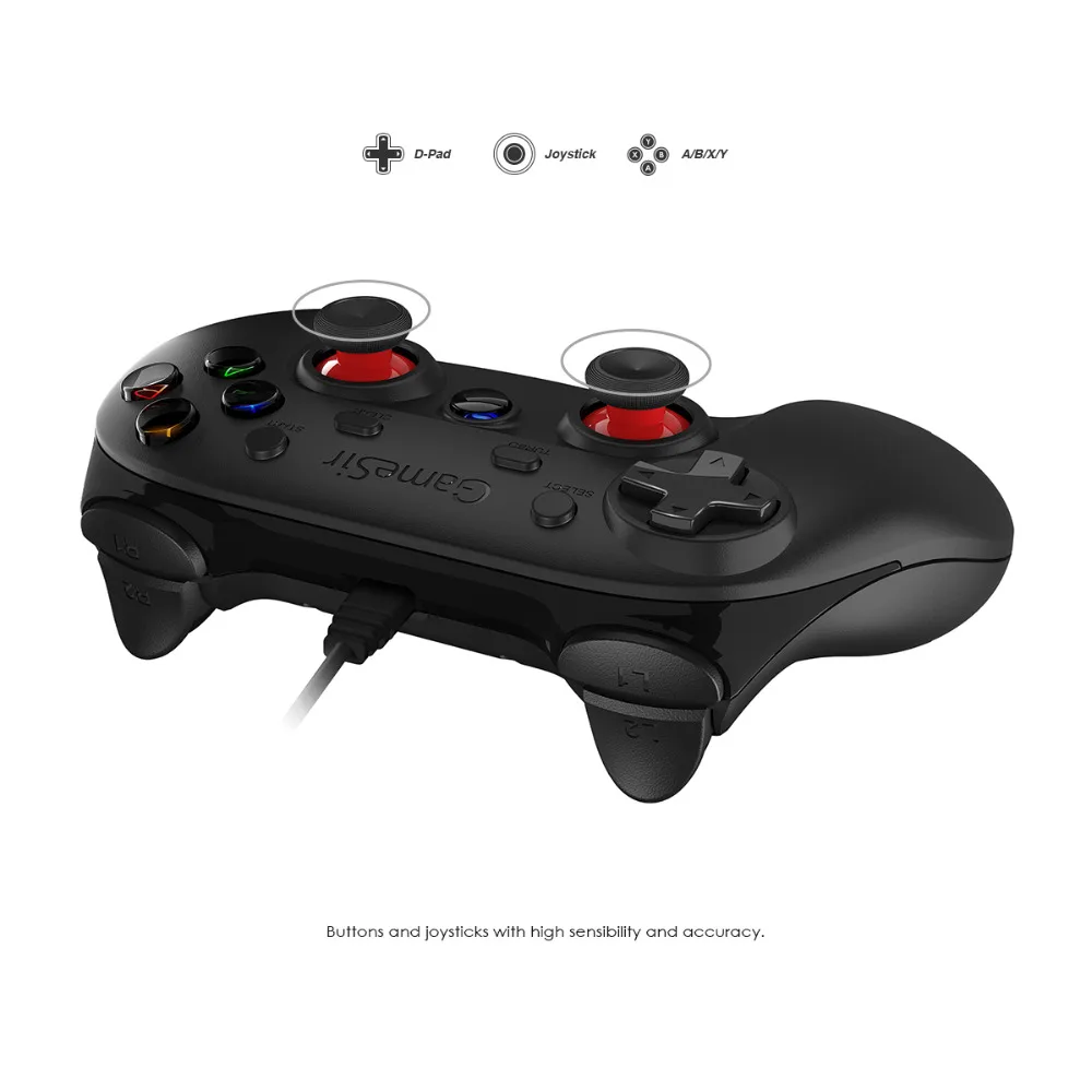 Gamesir G3w Wired Plug Play Game Controller USB Gamepad Joypad For Windows PC, Without Phone Holder
Gamesir G3w Wired Plug Play Game Controller USB Gamepad Joypad For Windows PC, Without Phone Holder