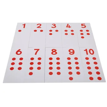 10Pcs Early Learning Cards Number 1-10 Teaching Card Early Childhood Practice Aids Preschool Educational Training Toys
10Pcs Early Learning Cards Number 1-10 Teaching Card Early Childhood Practice Aids Preschool Educational Training Toys