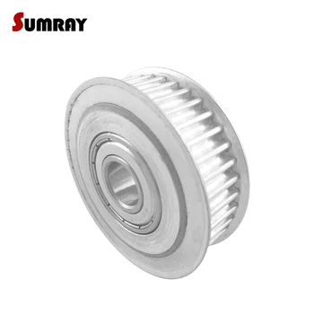 SUMRAY 5M 40T With Teeth Idler Pulley Bore 10/15/17/20/25/30mm Toothed Pulley Wheel Width 16/21/27mm Tension Belt Idler Pulley
SUMRAY 5M 40T With Teeth Idler Pulley Bore 10/15/17/20/25/30mm Toothed Pulley Wheel Width 16/21/27mm Tension Belt Idler Pulley