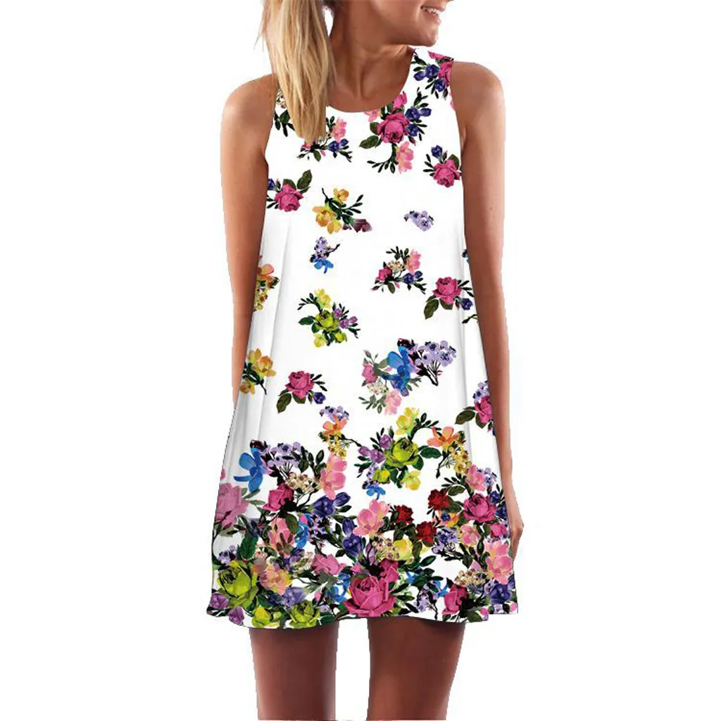 Women Vintage Boho Summer Sleeveless Beach Printed Short Summer Sleeveless Beach Printed Short Mini Dress vestidos verano 2019
Women Vintage Boho Summer Sleeveless Beach Printed Short Summer Sleeveless Beach Printed Short Mini Dress vestidos verano 2019