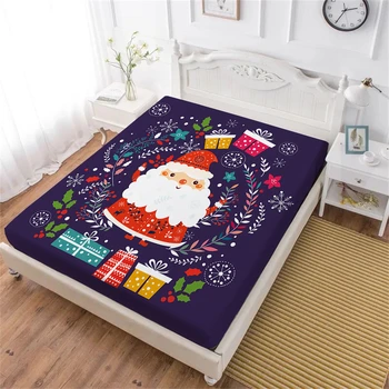 Multi-Color Christmas Bed Sheet Cute Cartoon Santa Claus Fitted Sheet Colorful Gift Plant Print Bedclothes Mattress Cover D20
Multi-Color Christmas Bed Sheet Cute Cartoon Santa Claus Fitted Sheet Colorful Gift Plant Print Bedclothes Mattress Cover D20