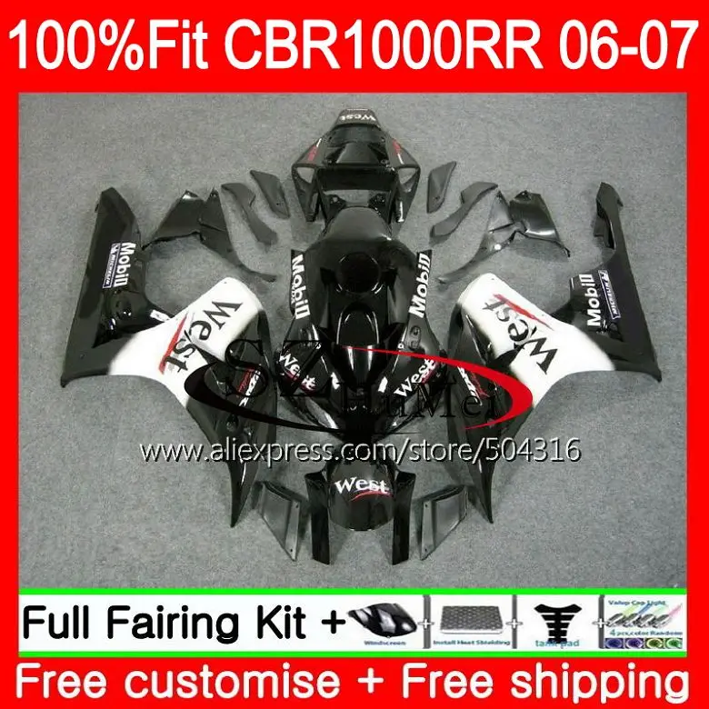 Injection Body For HONDA CBR 1000 RR 06 07 CBR 1000RR 60SH1 CBR1000RR 06 07 CBR1000 RR 2006 2007 OEM Fairings kit top Black west
Injection Body For HONDA CBR 1000 RR 06 07 CBR 1000RR 60SH1 CBR1000RR 06 07 CBR1000 RR 2006 2007 OEM Fairings kit top Black west