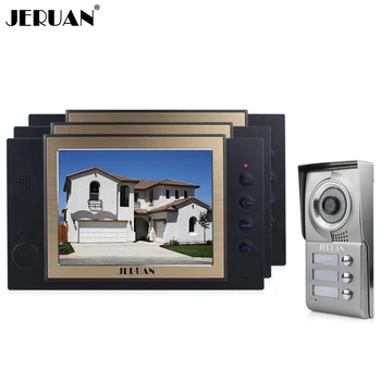 JERUAN 8`` TFT LCD video door phone intercom system doorbell speaker intercom doorphone recording photo taking 3 house 1 outdoor
JERUAN 8`` TFT LCD video door phone intercom system doorbell speaker intercom doorphone recording photo taking 3 house 1 outdoor