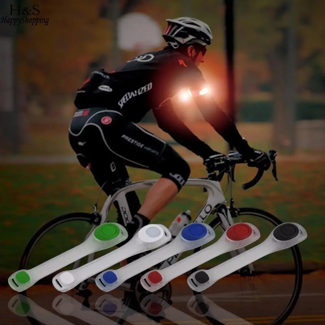 New Outdoor Sports 5 Color Reflective Safety Belt Arm Strap Night Cycling Running LED Armband Light
New Outdoor Sports 5 Color Reflective Safety Belt Arm Strap Night Cycling Running LED Armband Light