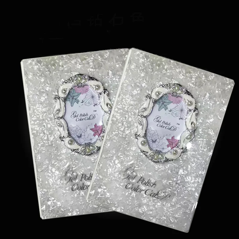 Diamond High-grade Nail Color Display Book 160pcs False Nail Tips for DIY Nail Polish UV Gel Color Card Board Showing Shelf
Diamond High-grade Nail Color Display Book 160pcs False Nail Tips for DIY Nail Polish UV Gel Color Card Board Showing Shelf