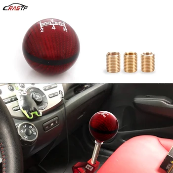 RASTP-5/6 Speed M8X1.25/M10X1.5/M10X1.25 Mugen Red Carbon Fiber Gear Shift Knob For Honda Civic Acura RS-SFN051
RASTP-5/6 Speed M8X1.25/M10X1.5/M10X1.25 Mugen Red Carbon Fiber Gear Shift Knob For Honda Civic Acura RS-SFN051