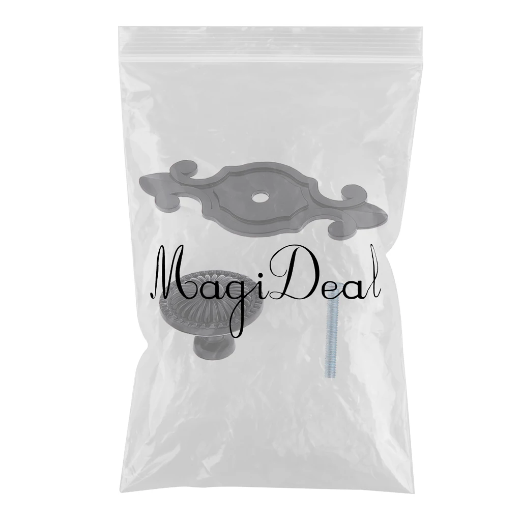 Retro Kitchen Cabinet Cupboard Door Drawer Pull Knob Handle Black Retro Kitchen Cabinet Cupboard Door Drawer Pull Knob Handle Black