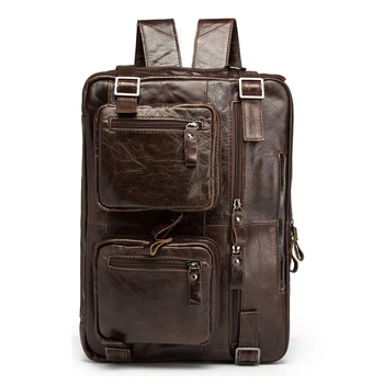 Narural Genuine Leather Laptop Backpack Handmade Vintage Rucksack Men Business School Book Designer Shoulder Bag 9911 9912
Narural Genuine Leather Laptop Backpack Handmade Vintage Rucksack Men Business School Book Designer Shoulder Bag 9911 9912