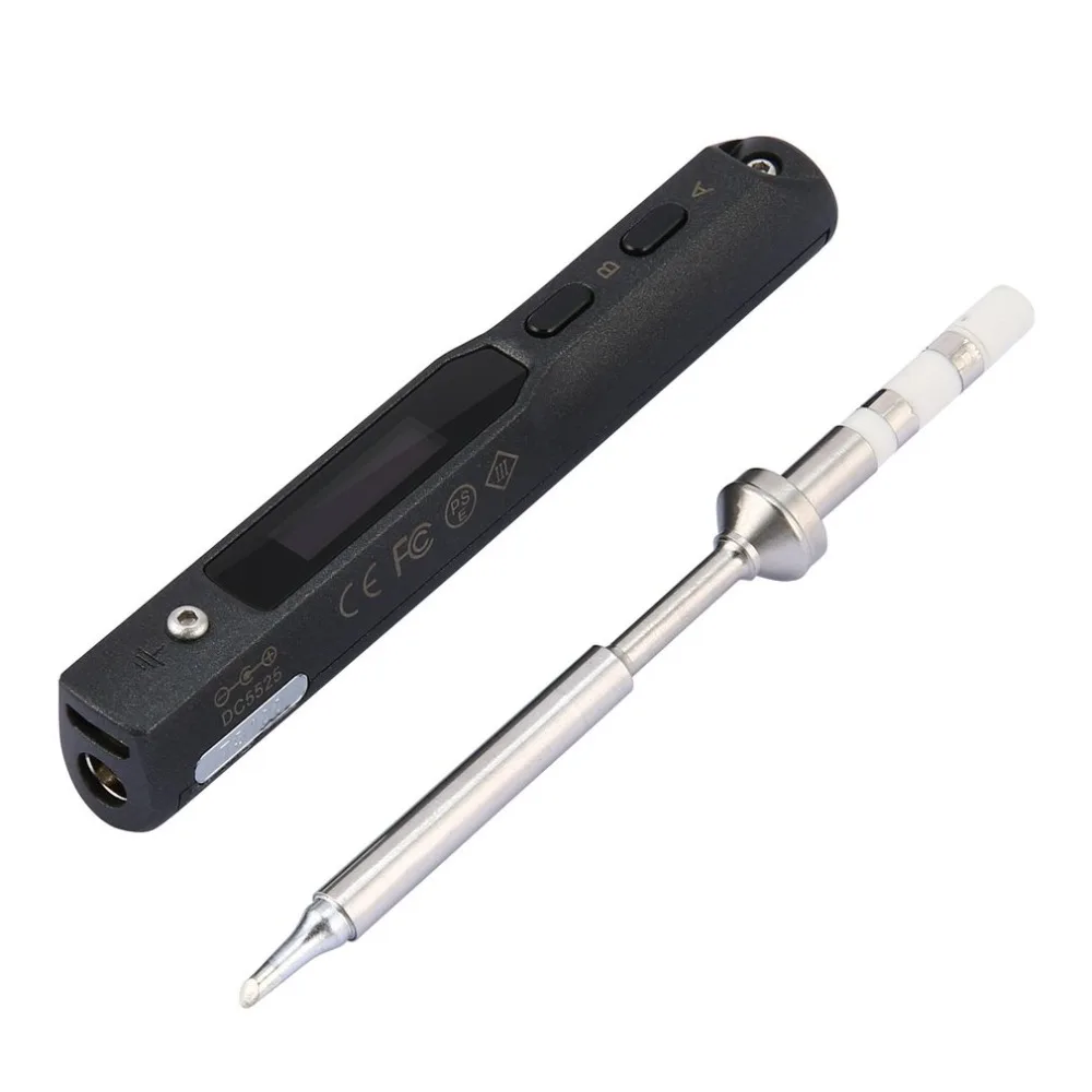 1 Set Mini Portable 65W Programmable TS100 Electric Soldering Iron Digital LCD Easy-dismount design space saving
1 Set Mini Portable 65W Programmable TS100 Electric Soldering Iron Digital LCD Easy-dismount design space saving