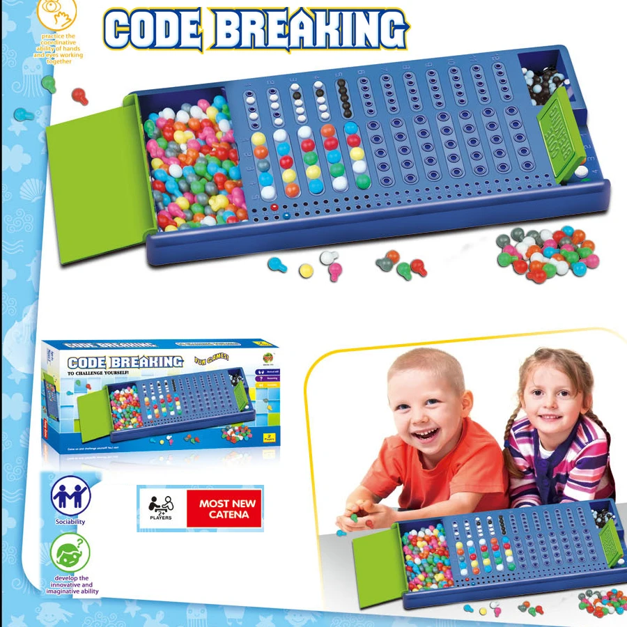 Code Breaking Game it Takes a Master Thinker to Crack the Code Fast, To challenge yourself,Fun Intelligent 3D Board Game
Code Breaking Game it Takes a Master Thinker to Crack the Code Fast, To challenge yourself,Fun Intelligent 3D Board Game