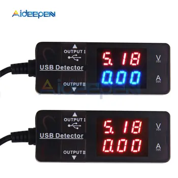 New Portable Pocket Voltage Current Meter Charger LED Digital Dual USB Charger Doctor Tester Power Detector HR Voltmeter Ammeter
New Portable Pocket Voltage Current Meter Charger LED Digital Dual USB Charger Doctor Tester Power Detector HR Voltmeter Ammeter