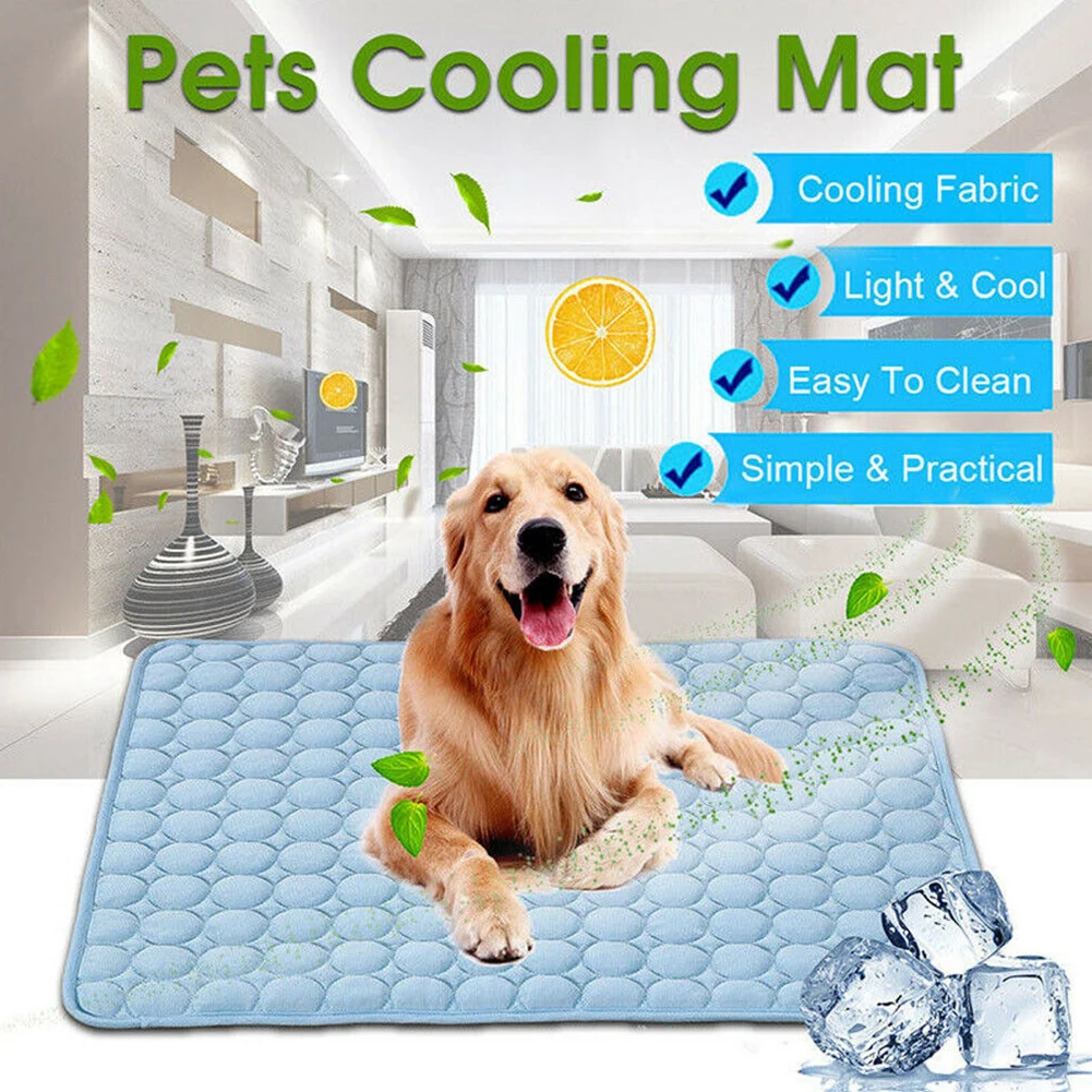 Dog Cooling Mat Pet Cat Chilly Non-Toxic Summer Cool Bed Pad Portable Indoor Soft Cushion Blanket Accessories #5
Dog Cooling Mat Pet Cat Chilly Non-Toxic Summer Cool Bed Pad Portable Indoor Soft Cushion Blanket Accessories #5