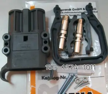 Supplying Domestic Home-made Black 150V 160A UMA Battery Connectors Female Part Replacing REMA160 for Electric Pallet Trucks
Supplying Domestic Home-made Black 150V 160A UMA Battery Connectors Female Part Replacing REMA160 for Electric Pallet Trucks