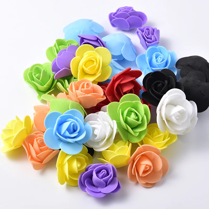 50pcs 3.5cm Mini Roses Foam Artificial Flowers For Wedding Festive Decoration gift Handmade Pompom DIY Craft artificial flowers
50pcs 3.5cm Mini Roses Foam Artificial Flowers For Wedding Festive Decoration gift Handmade Pompom DIY Craft artificial flowers