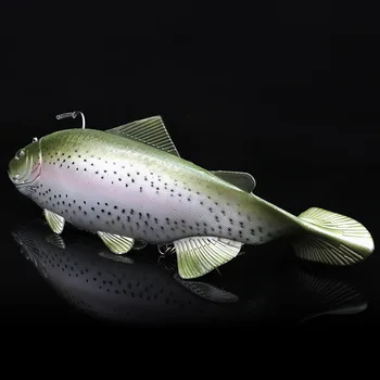 WALK FISH 20cm 30cm Simulation Soft Fishing Lure Sea Boat 3D Eyes Fishing Artificial Baits with Treble Hook and Single hook
WALK FISH 20cm 30cm Simulation Soft Fishing Lure Sea Boat 3D Eyes Fishing Artificial Baits with Treble Hook and Single hook