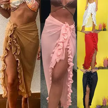 New Women Ladies Fashion Casual Summer Beach Skirt Solid High Waist Skirt Sun Beach Wear
New Women Ladies Fashion Casual Summer Beach Skirt Solid High Waist Skirt Sun Beach Wear