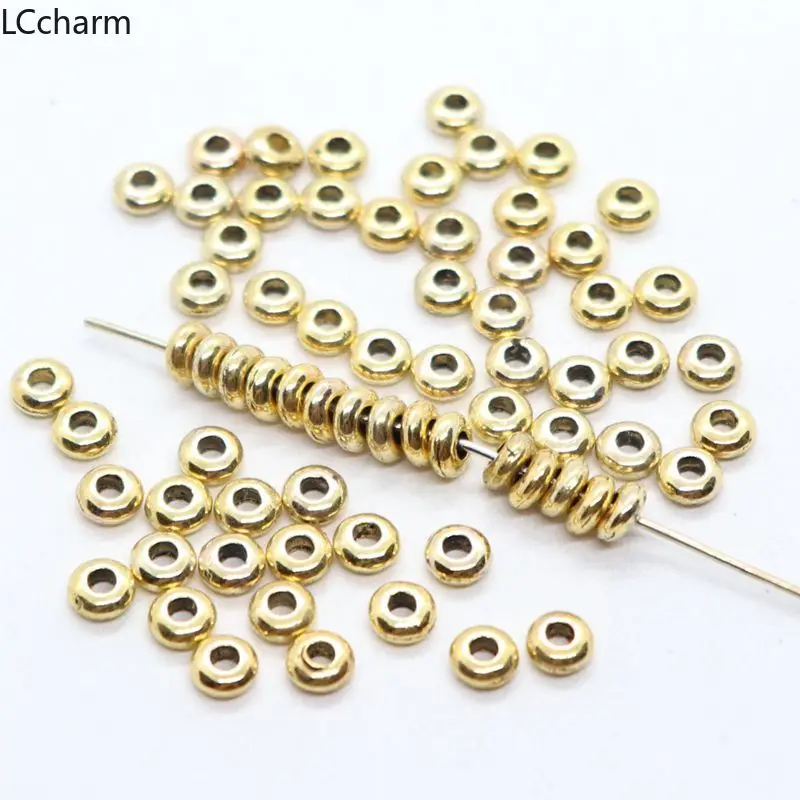 200pcs Tibetan Gold/Silver Dainty Oblate Charm Loose Spacer Beads 2x4.5mm DIY Bracelets Jewelry Making
200pcs Tibetan Gold/Silver Dainty Oblate Charm Loose Spacer Beads 2x4.5mm DIY Bracelets Jewelry Making