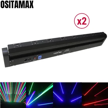 2PCS Beam Moving Head Laser Light 8 Eyes 800mw RGB Laser Effect Sky Beam Laser Projector for Show Disco Concert Stage
2PCS Beam Moving Head Laser Light 8 Eyes 800mw RGB Laser Effect Sky Beam Laser Projector for Show Disco Concert Stage