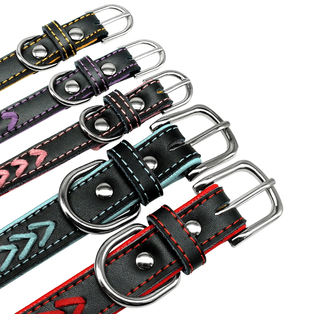Personalized Dog Collar with Engraved Tag - Adjustable for Small to Large Dogs
