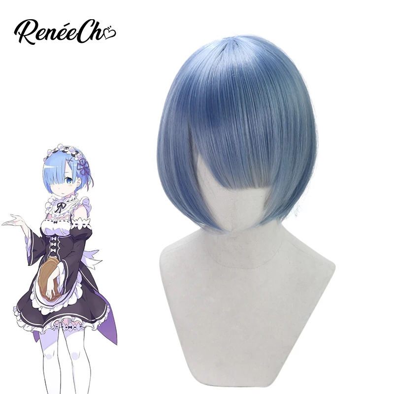 Re : Life In A Different World From Zero Cosplay Ram Wig Rem Wig Anime Cosplay Halloween Costume Short Hair For Women
Re : Life In A Different World From Zero Cosplay Ram Wig Rem Wig Anime Cosplay Halloween Costume Short Hair For Women