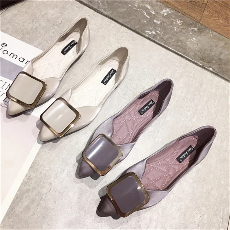 2019 Summer Spring Elegant Women Purple Pointed Toe Silk Ballet Flats Luxury Designer Stain Ballerina Flat Slip On Wedding Shoes
2019 Summer Spring Elegant Women Purple Pointed Toe Silk Ballet Flats Luxury Designer Stain Ballerina Flat Slip On Wedding Shoes