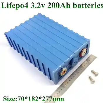 8pcs 3.2V 200Ah LiFepo4 Lithium Battery for 12V 24V Battery Pack DIY Solar Energy System Golf Trolley EV Caranvan Motor Home
8pcs 3.2V 200Ah LiFepo4 Lithium Battery for 12V 24V Battery Pack DIY Solar Energy System Golf Trolley EV Caranvan Motor Home