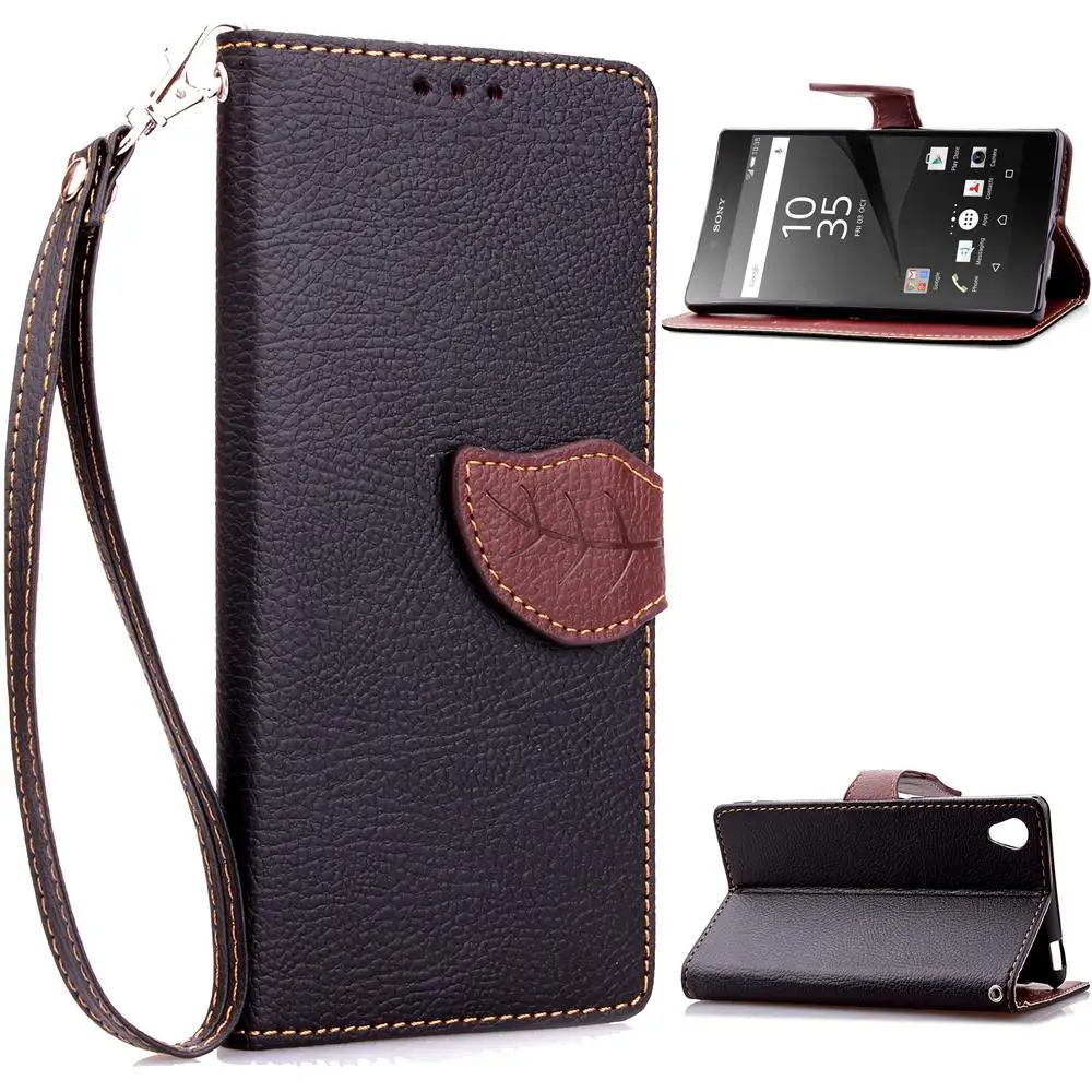 For Sony Xperia Z5 Leather Case Leaf Buckle Litchi Leather Wallet Phone Case for Sony Xperia Z5 / Z5 Dual - FREE SHIPPING
For Sony Xperia Z5 Leather Case Leaf Buckle Litchi Leather Wallet Phone Case for Sony Xperia Z5 / Z5 Dual - FREE SHIPPING