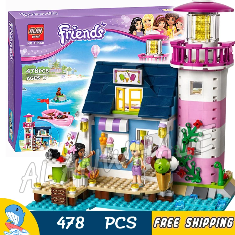478pcs Friends Heartlake Lighthouse Ice Cream Shop Kat Stephanie 10540 Figure Building Blocks Toys Compatible With LegoING
478pcs Friends Heartlake Lighthouse Ice Cream Shop Kat Stephanie 10540 Figure Building Blocks Toys Compatible With LegoING