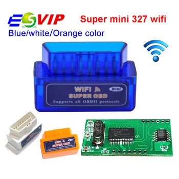 50pcs/Super Mini Wifi ELM327 ElM 327 Wifi V1.5 OBD 2 II Car Diagnostic Tool OBD2 Scanner Interface Support Android IOS DHL free
50pcs/Super Mini Wifi ELM327 ElM 327 Wifi V1.5 OBD 2 II Car Diagnostic Tool OBD2 Scanner Interface Support Android IOS DHL free