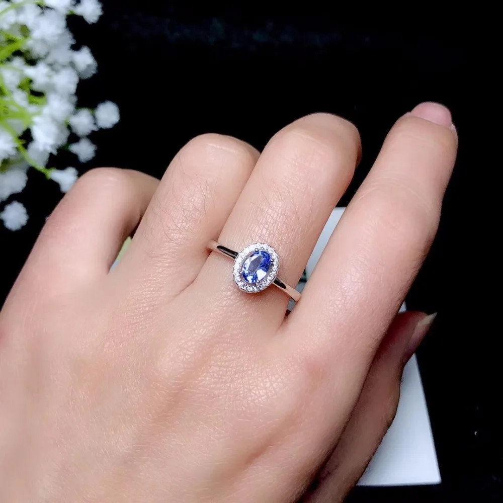 Classic Ring, Natural Tanzanite Ring, 925 Sterling silver, Simple and exquisite, Lady Ring
Classic Ring, Natural Tanzanite Ring, 925 Sterling silver, Simple and exquisite, Lady Ring