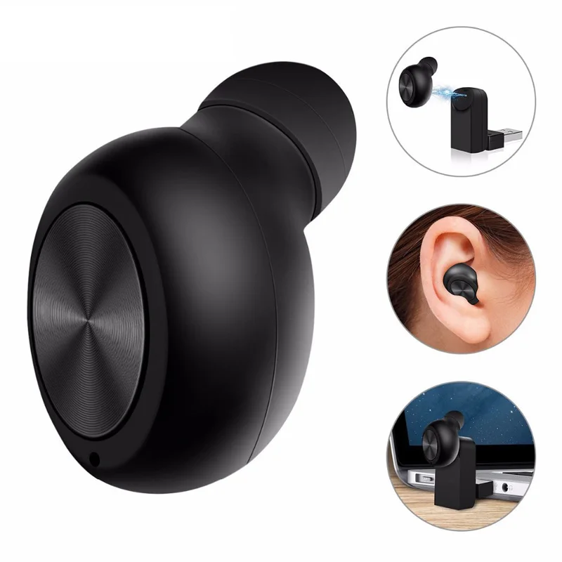 Teamyo Mini Headset Bluetooth earphone wireless earbuds Handfree with Microphone Invisible Earpiece For Driving business Phone
Teamyo Mini Headset Bluetooth earphone wireless earbuds Handfree with Microphone Invisible Earpiece For Driving business Phone