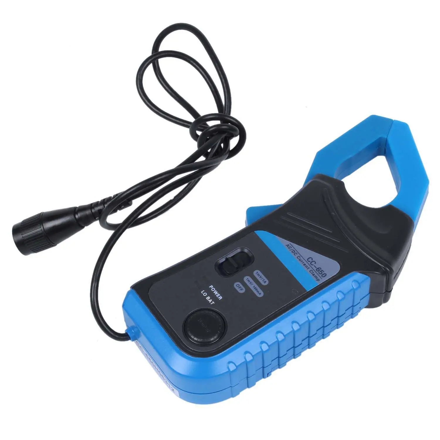 Hantek CC-650 AC/DC Current Clamp Meter 400Hz Bandwidth 20mA to 650A DC with BNC Connector
Hantek CC-650 AC/DC Current Clamp Meter 400Hz Bandwidth 20mA to 650A DC with BNC Connector