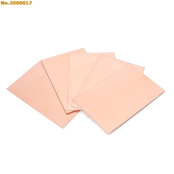 5Pcs/set Double Sided PCB Copper Clad Laminate Board FR4 1.5MM DIY Project 10x15cm
5Pcs/set Double Sided PCB Copper Clad Laminate Board FR4 1.5MM DIY Project 10x15cm