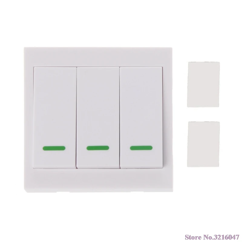 2019 NEW 315MHz RF Wireless Remote Control Switch 86 Wall Panel Transmitter 1 2 3 Button
2019 NEW 315MHz RF Wireless Remote Control Switch 86 Wall Panel Transmitter 1 2 3 Button