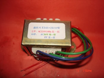 

16V 0.5A 8V 0.3A Transformer 220V input 10VA EI48*28 Air conditioning control automatic control power transformer