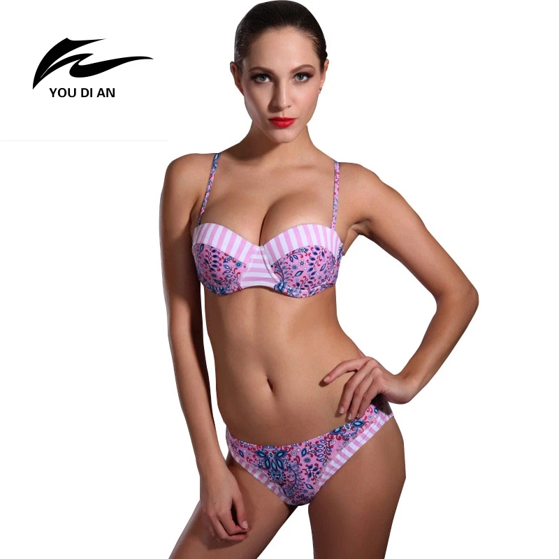 YOUDIAN Summer Swimsuit Flower Print Bikini Brazil Sexy Low Waist Lady Push Up Swimsuit Beach Loaded Flower / YZ0165
YOUDIAN Summer Swimsuit Flower Print Bikini Brazil Sexy Low Waist Lady Push Up Swimsuit Beach Loaded Flower / YZ0165