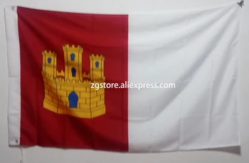 Spain Spanish Castilla-La Mancha Flag 3X5FT 150X90CM Custome Banner brass metal holes
Spain Spanish Castilla-La Mancha Flag 3X5FT 150X90CM Custome Banner brass metal holes