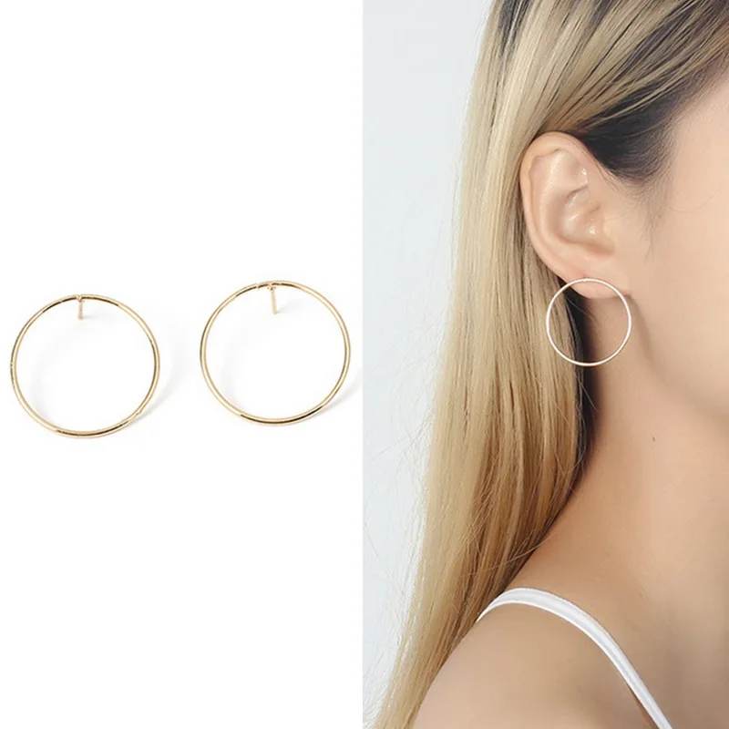 2017 Simple Design Geometric Round Circle Stud Earrings for Women Korean Ear Studs Earing Brincos Ear Jewelry Girls Gift RY40
2017 Simple Design Geometric Round Circle Stud Earrings for Women Korean Ear Studs Earing Brincos Ear Jewelry Girls Gift RY40