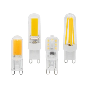 3W 4W 5W 6W Dimmable G9 LED Bulb AC 220V 240V 2835SMD COB Filament Light 360 Beam Angle Chandelier Spotlight
3W 4W 5W 6W Dimmable G9 LED Bulb AC 220V 240V 2835SMD COB Filament Light 360 Beam Angle Chandelier Spotlight