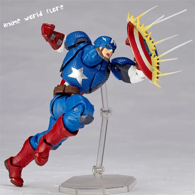 17CM The comic book version of captain America DOLL Action Collectible Statue Toy Figure
17CM The comic book version of captain America DOLL Action Collectible Statue Toy Figure