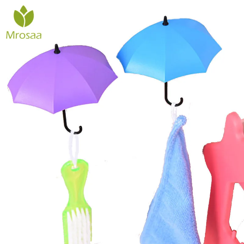 Mrosaa 3Pcs Colorful Umbrella Shaped Creative Hanger Decorative Holder Pasties Wall Hook For Kitchen Bathroom Accessories Set
Mrosaa 3Pcs Colorful Umbrella Shaped Creative Hanger Decorative Holder Pasties Wall Hook For Kitchen Bathroom Accessories Set