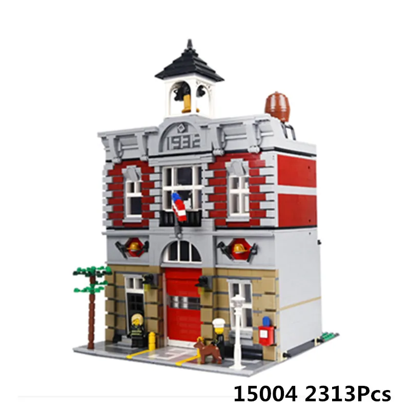 15004 City Street Fire Brigade 10197 Children Toys Model Doll House Building Blocks Educational Bricks DIY Birthday Gifts
15004 City Street Fire Brigade 10197 Children Toys Model Doll House Building Blocks Educational Bricks DIY Birthday Gifts