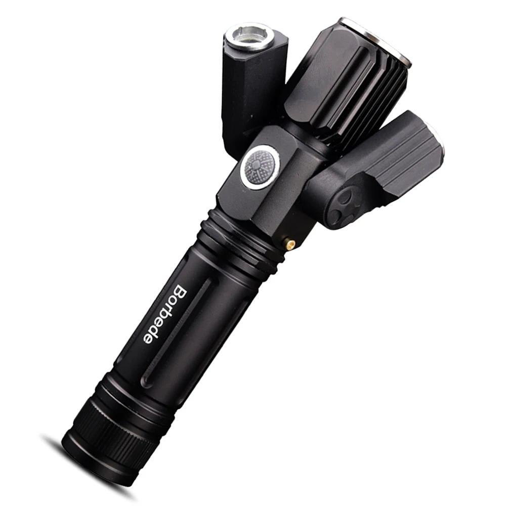 Borbede Flashlight 3 Head Rechargeable Waterproof 4 Modes and Adjustable Focus Torch for Camping Hiking Cycling
Borbede Flashlight 3 Head Rechargeable Waterproof 4 Modes and Adjustable Focus Torch for Camping Hiking Cycling