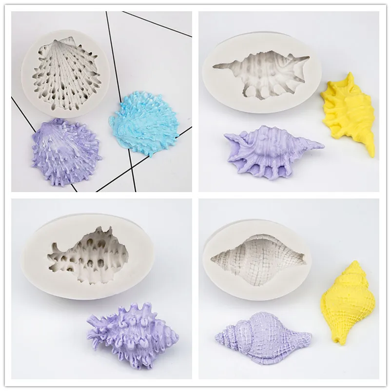 Conch Seashell Liquid Silicone Fondant Mold Chocolate Cake Decorating Tool DIY Festival Wedding Party Birthday Cake Mold WMJ-826
Conch Seashell Liquid Silicone Fondant Mold Chocolate Cake Decorating Tool DIY Festival Wedding Party Birthday Cake Mold WMJ-826