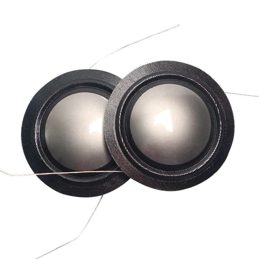 2PCS 25.4mm Imported Metal Titanium Film +Silk Side Diaphragm 25 Core Tweeter Speaker Repair Accessories
2PCS 25.4mm Imported Metal Titanium Film +Silk Side Diaphragm 25 Core Tweeter Speaker Repair Accessories