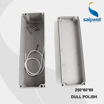 250*80*80mm SP-FA21 Industrial Waterproof Aluminium Box / Electrical Aluminium Enclosure With CE,ROHS
250*80*80mm SP-FA21 Industrial Waterproof Aluminium Box / Electrical Aluminium Enclosure With CE,ROHS