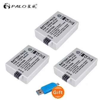 3PCS Hot sales 7.4V 1800mAh LP-E5 LP E5 LPE5 Rechargeable Digital Camera Li-ion Battery for Canon 450D 500D 1000D
3PCS Hot sales 7.4V 1800mAh LP-E5 LP E5 LPE5 Rechargeable Digital Camera Li-ion Battery for Canon 450D 500D 1000D
