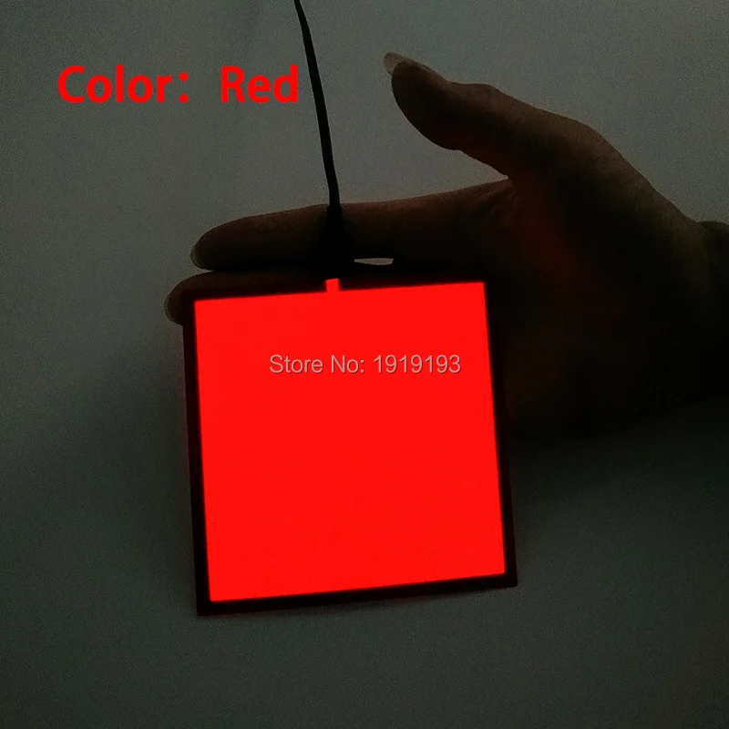 1PCS 6 color 10X10CM EL Sheet LED EL Panel by DC5V USB Driver for Auto,house,model,CAR,holiday,festival as holiday lighting
1PCS 6 color 10X10CM EL Sheet LED EL Panel by DC5V USB Driver for Auto,house,model,CAR,holiday,festival as holiday lighting