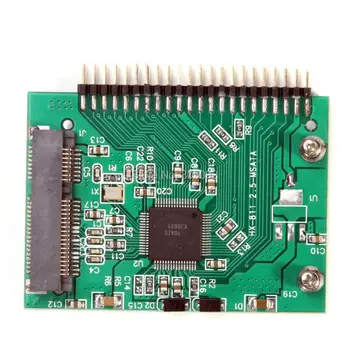 mini PCI-e msata SSD 1.8 to IDE 2.5 inch 3V/5V 44pin Adapter Card msata PCI Express Sata Converter For Laptop Notebook
mini PCI-e msata SSD 1.8 to IDE 2.5 inch 3V/5V 44pin Adapter Card msata PCI Express Sata Converter For Laptop Notebook