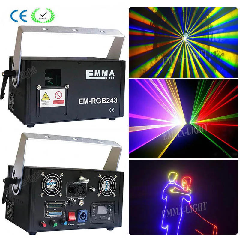2000mw RGB Laser display system dmx sd card ilda 2W /Full color animation dj disco Laser Light Show Projector
2000mw RGB Laser display system dmx sd card ilda 2W /Full color animation dj disco Laser Light Show Projector
